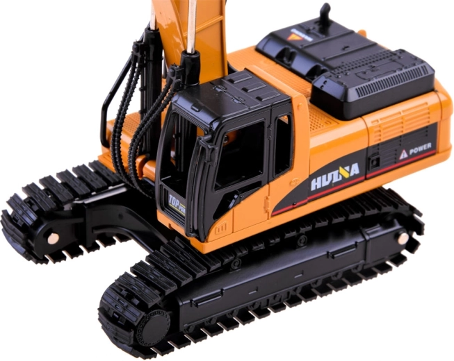 Excavator pe șenile realist cu cabină rotativă