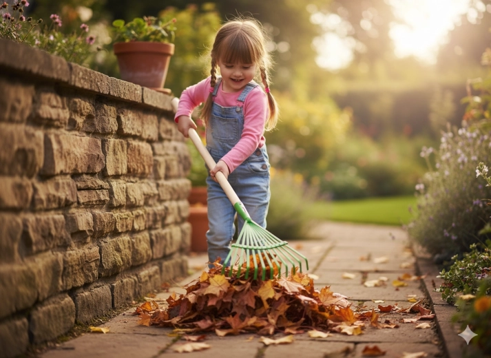 Ușoară și ușor de manevrat pentru copii