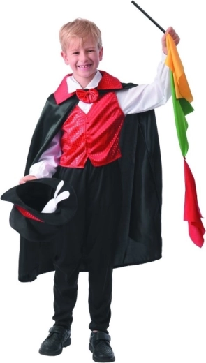 Costum de carnaval pentru copii – magician 110–120 cm