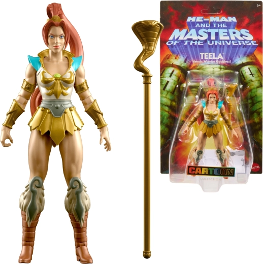 Mattel Masters of the Universe Origins figurină Teela 14 cm cu accesorii