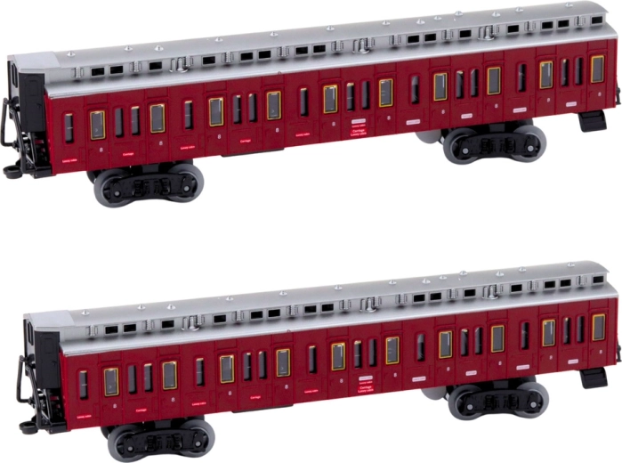 Vagoane realizate în detaliu