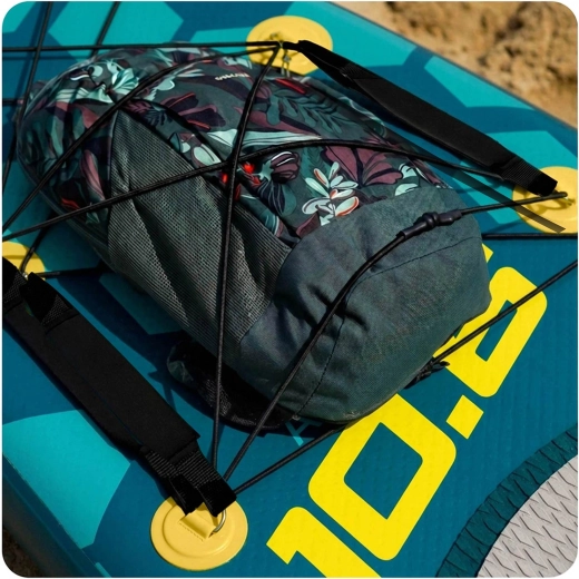 Sistem bungee frontal pentru echipament