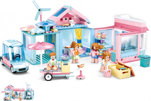 Sluban Girls Dream – casa noastră nouă set de construcție