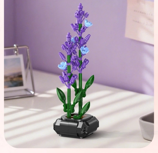 Lavandă realistă ca decorațiune de design