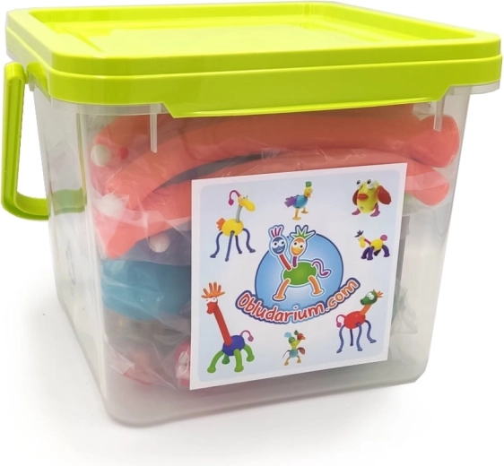 Cutie practică cu capac și mâner