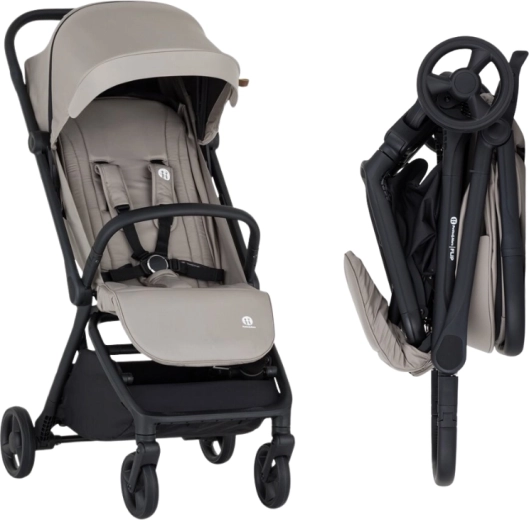 Petite&Mars cărucior sport Flip Platinum Grey