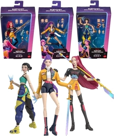 Figurină de acțiune Mattel K-POP Demon Hunters, sortiment - 1 bucată