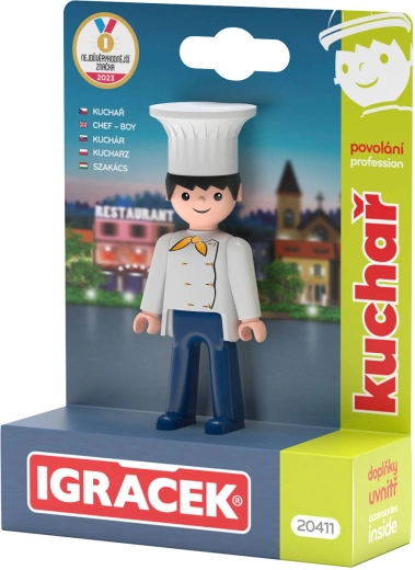 Efko Igráček bucătar – figurină cu accesorii