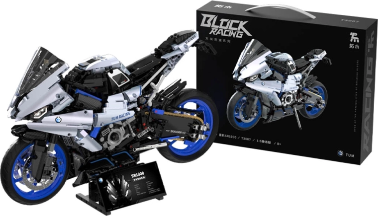 Set de construcție motocicletă sport – 1988 piese