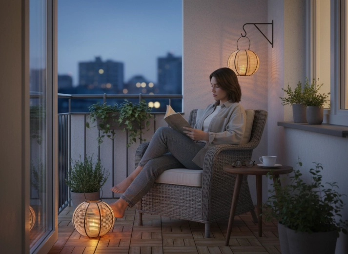 Ideal pentru balcoane și spații mici