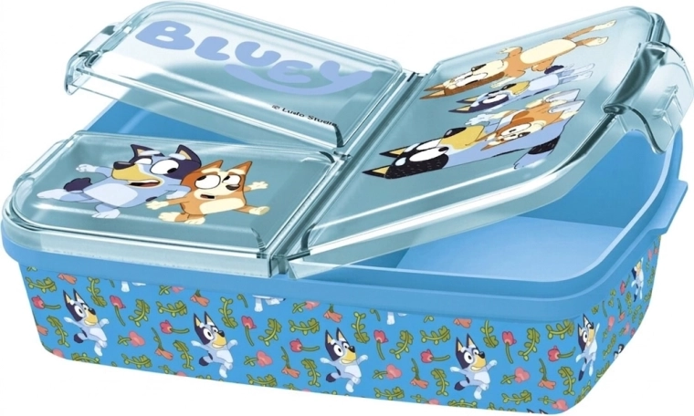 Cutie pentru gustare cu mai multe compartimente Bluey