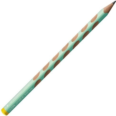 Creion grafic ergonomic pentru stângaci STABILO EASYgraph, verde mentă