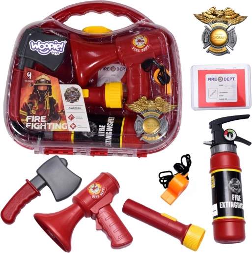 Set Woopie de pompieri cu valiză portabilă