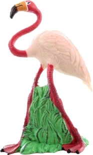 Figurină flamingo din plastic