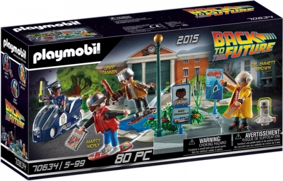 PLAYMOBIL BACK TO THE FUTURE II: urmărire pe hoverboard