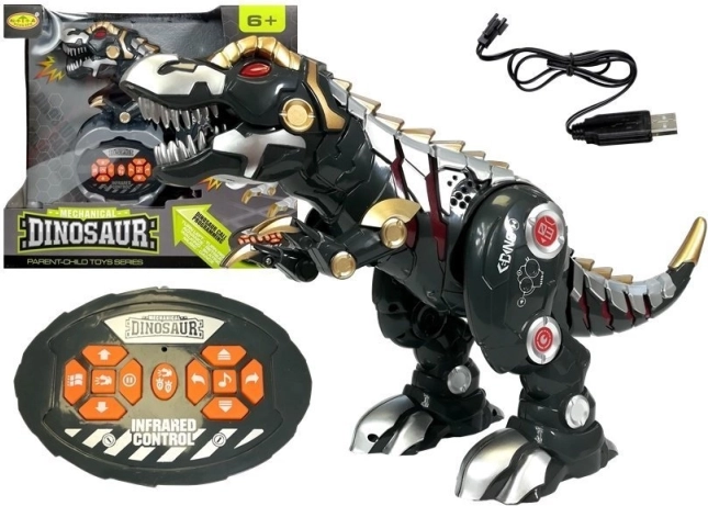 Dinozaur robotizat interactiv cu telecomandă