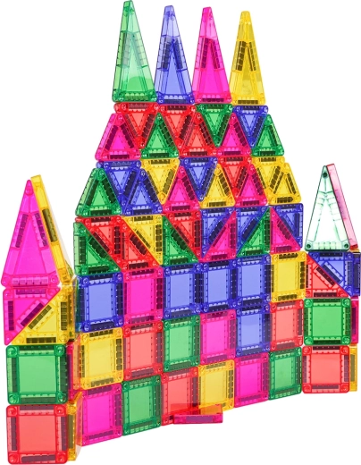 Construcții 3D creative în culori vii