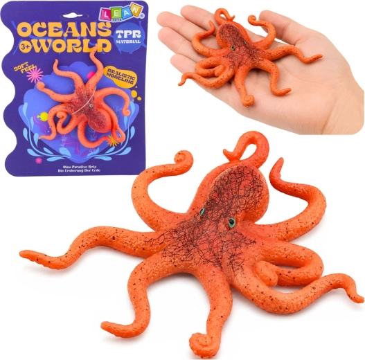 Figurină realistă din cauciuc – caracatiță 12 cm