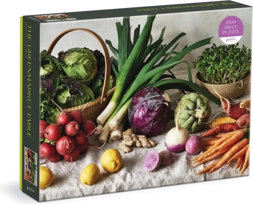 galison puzzle greenmarket table 1500 piese