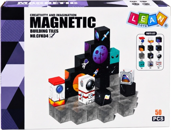 Îmbinare magnetică pentru construcții rapide 2D și 3D