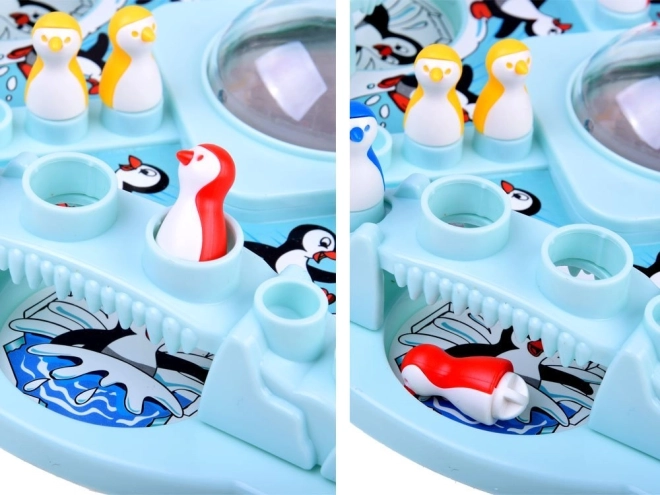 16 pinguini în 4 culori pentru o cursă de familie