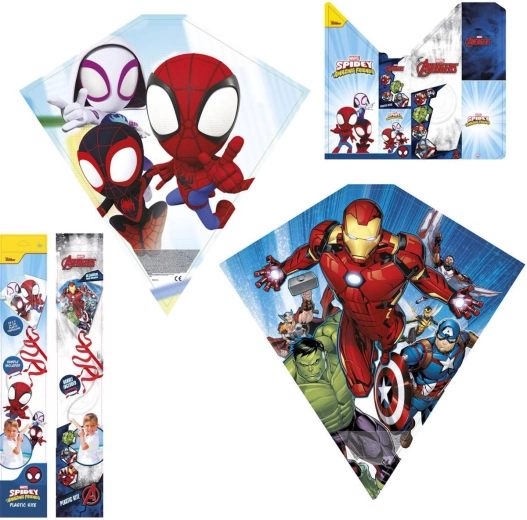 Zmeu zburător Marvel Spidey/Avengers 59 × 56 cm - 1 bucată