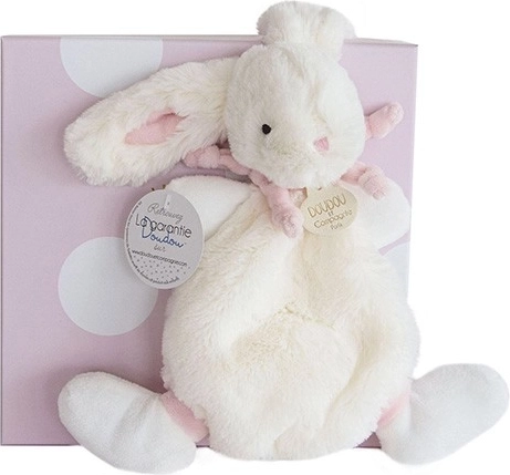 Set cadou Doudou - iepuraș de pluș roz