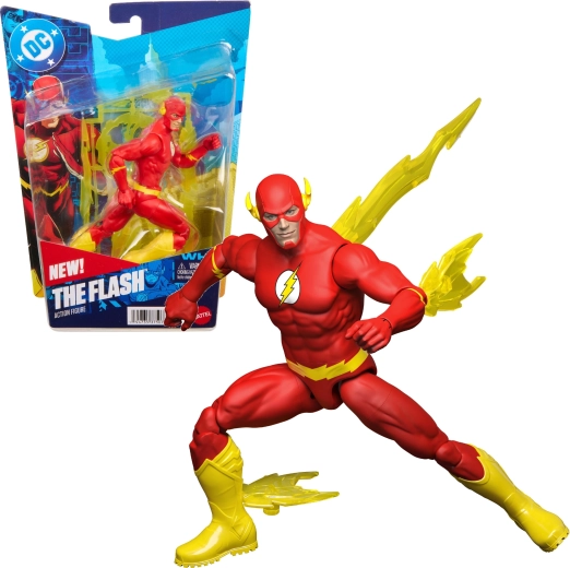 Figurină Mattel DC Comics The Flash 17 cm cu accesorii