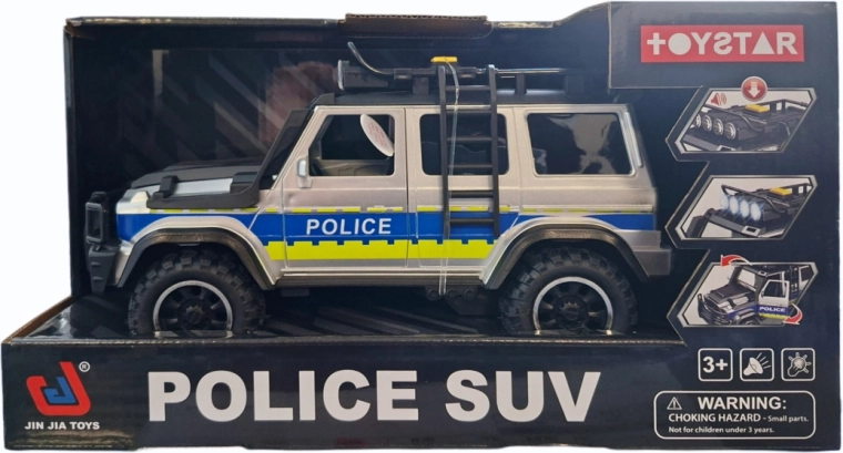 Mașină de teren poliție cu lumină și sunet