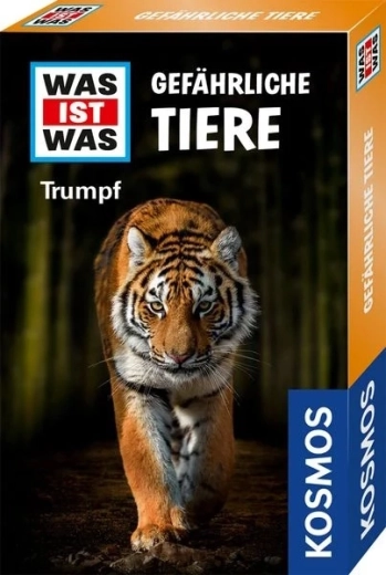 Kosmos WAS IST WAS Trumpf: animale periculoase – joc de cărți