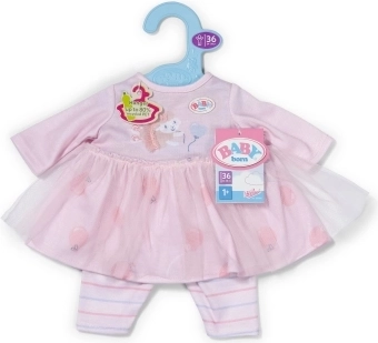 Ținută roz pentru păpuși Baby Born de 36 cm