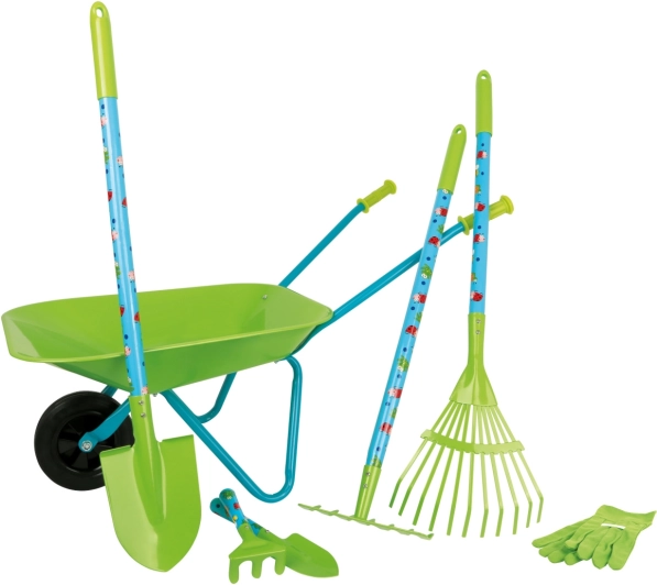 2Kids Set de grădină pentru copii cu roabă