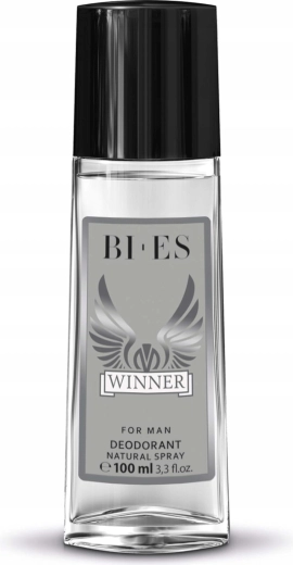 Deodorant bărbătesc în sticlă BI-ES Winner 100 ml