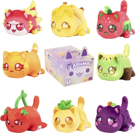 Aphmau Mystery MeeMeow pisicuță de pluș fructe (surpriză)