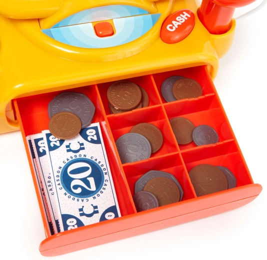 Sertar glisant pentru bani cu compartimente