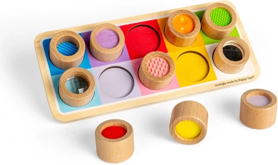Placă senzorială Bigjigs Toys