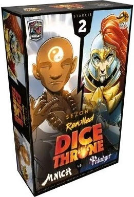 Joc Dice Throne Clash 2 Călugăr vs Paladin