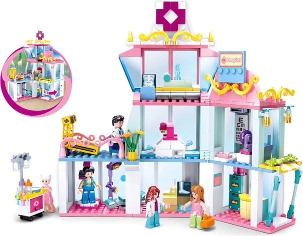 Set de construcție Sluban Girls Dream Spitalul