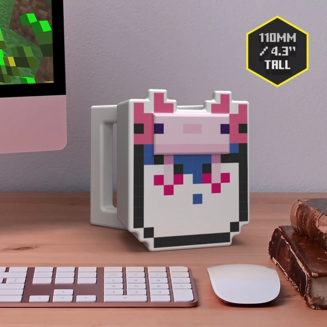 Cană 3D MINECRAFT Axolotl