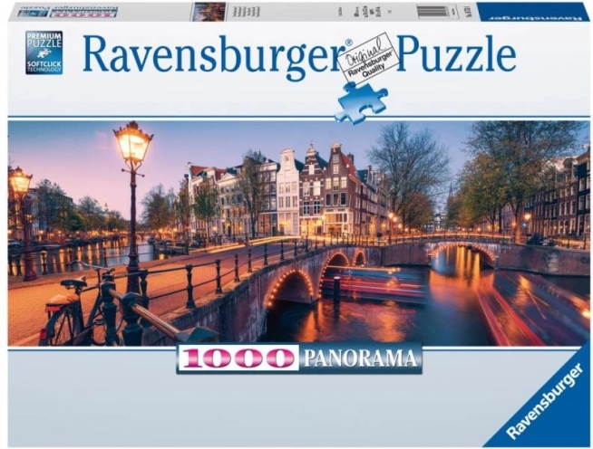 Puzzle Panoramă Amsterdam 1000 piese