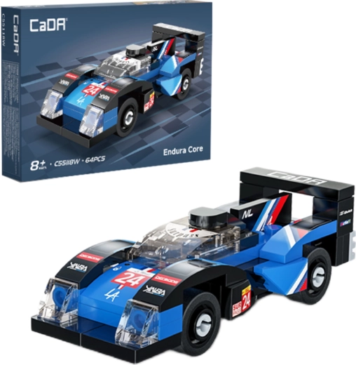 Set de construcție CaDA mașină de curse Endura Core (64 piese)