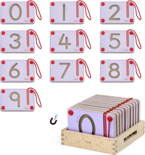 Exersarea cifrelor cu pixul magnetic