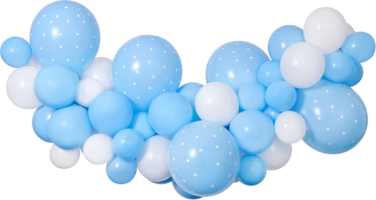 Ghirlandă din baloane Gemar DIY baby blue
