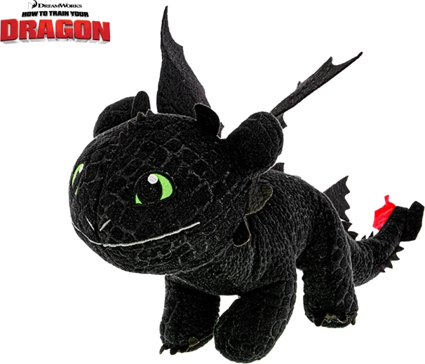 Dragon de pluș Știrbul (Toothless) 15 cm