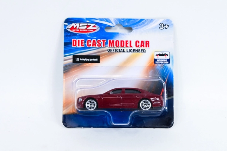 MSZ Bentley Flying Hybrid – model metalic 1:70, bordo