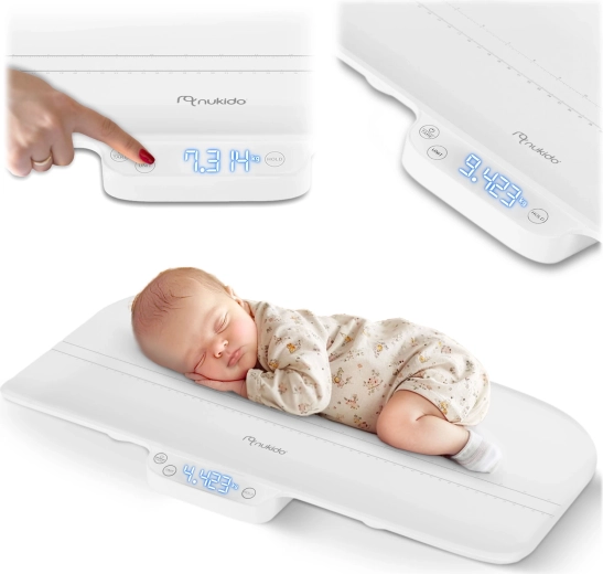 Cântar electronic pentru bebeluși NUKIDO cu înaltă precizie