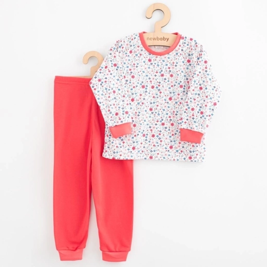 Pijamă din bumbac pentru copii New Baby flowers