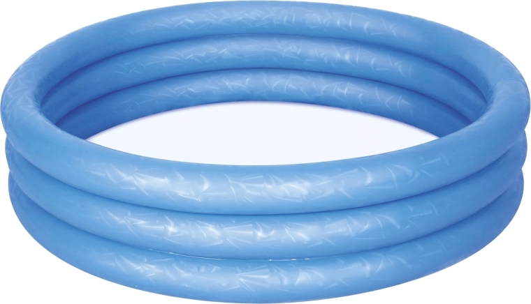 Piscină gonflabilă pentru copii 122 × 25 cm BESTWAY Splash 'N Smile, albastră
