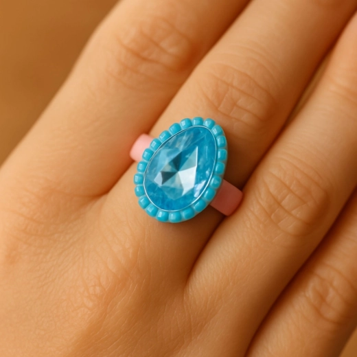 Pietricele sclipitoare și culori vibrante