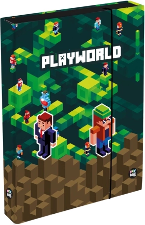 OXYBAG cutie pentru caiete A4 jumbo PLAYWORLD